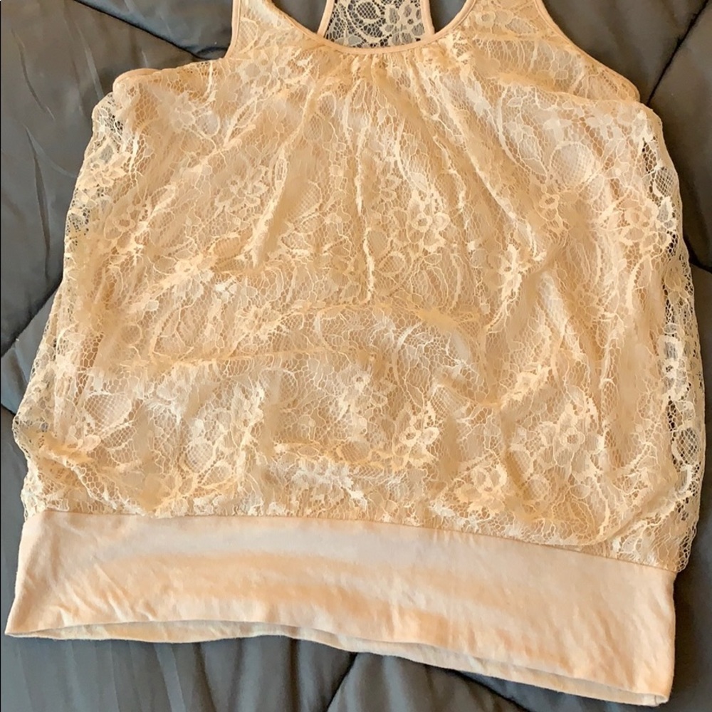 Express Racer-Back Laced Tank - Picture 4 of 8
